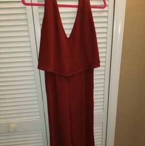 Red Jumpsuit